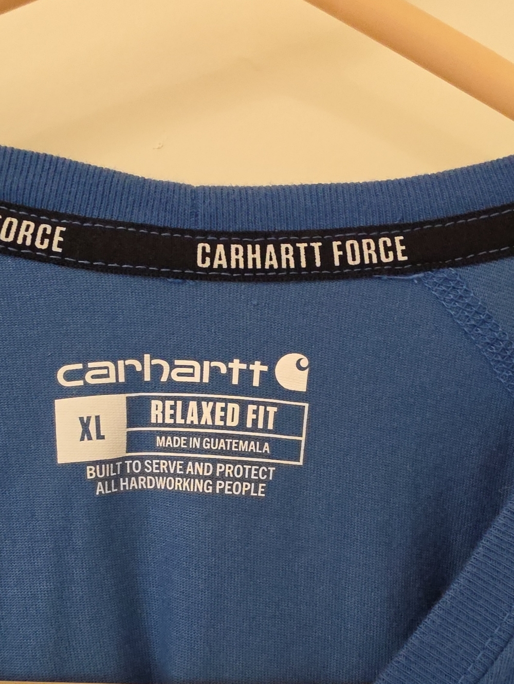 Carhartt Blue Force Short Xl Sleeve Tee